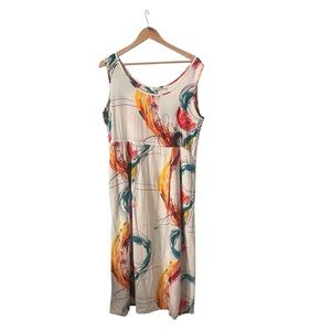 Jams World Colorful Abstract Tank Dress
